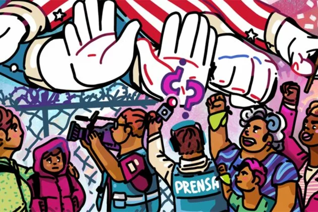 ilustración impacto re-elección de Trump en diferentes grupos de personas