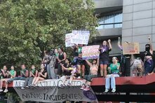 Marcha 8M 2023 en Santiago de Chile