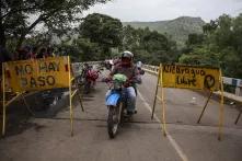 El tranque del puente de La Trinidad, el jueves 28 de junio de 2018. 