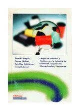portada del libro Código de Conducta